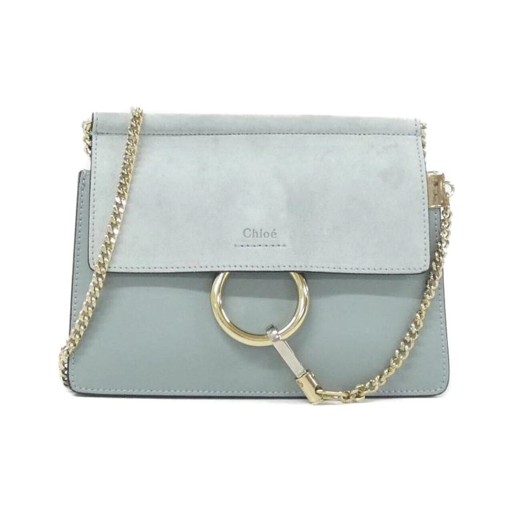 Chloe Faye Shoulder Bag faded blue